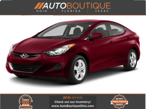 White 2013 Hyundai Elantra GLS for sale in Columbus, OH