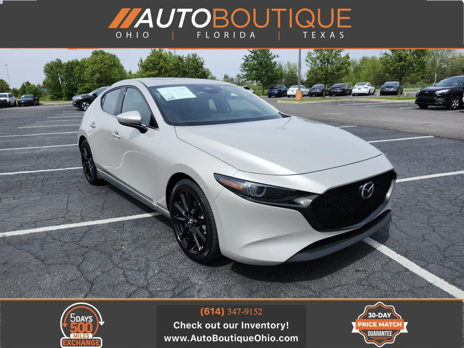Gray 2025 Mazda Mazda3 Hatchback 2.5 S Premium for sale in Columbus, OH