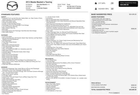 More photos of 2014 Mazda Mazda3 s Touring at Auto Boutique Ohio, OH