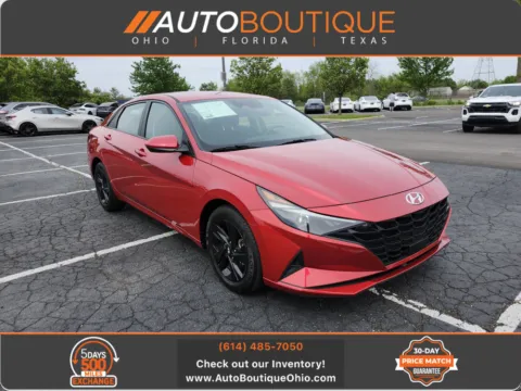 Red 2022 Hyundai Elantra SEL for sale in Columbus, OH