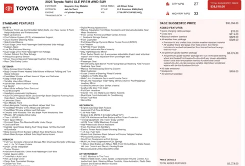 More photos of 2025 Toyota RAV4 XLE Premium at Auto Boutique Ohio, OH