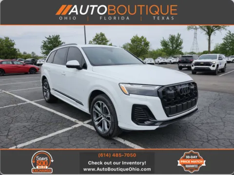 White 2025 Audi Q7 Premium Plus for sale in Columbus, OH