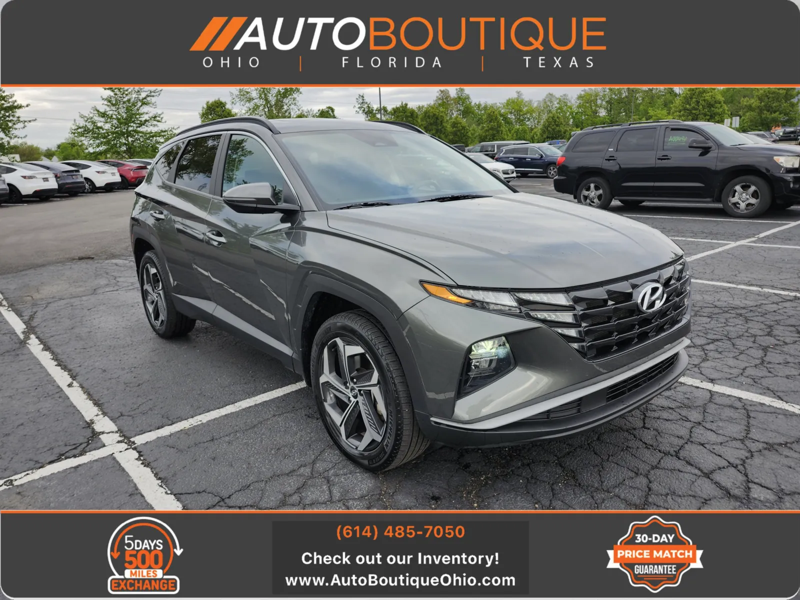 Gray 2022 Hyundai Tucson SEL for sale in Columbus, OH