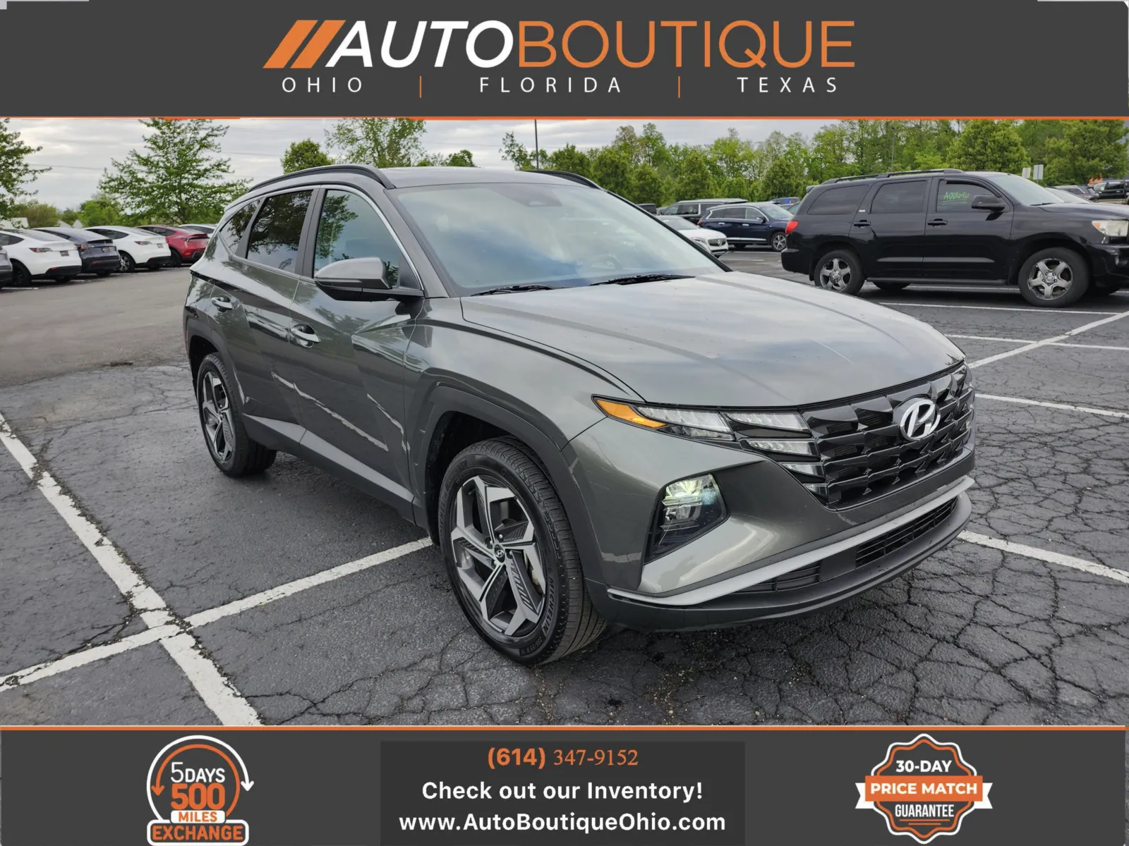 Gray 2022 Hyundai Tucson SEL for sale in Columbus, OH