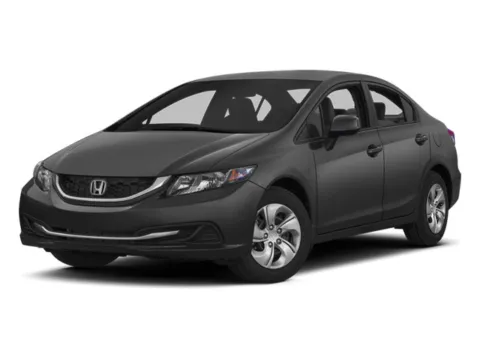 Black 2013 Honda Civic Sdn LX for sale in Columbus, OH