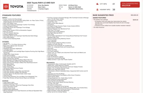 More photos of 2025 Toyota RAV4 Hybrid LE at Auto Boutique Ohio, OH