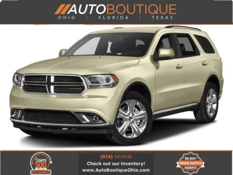Black 2016 Dodge Durango Limited for sale in Columbus, OH