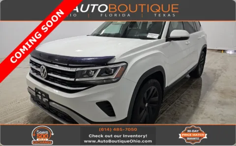 White 2021 Volkswagen Atlas 3.6L V6 SEL for sale in Columbus, OH