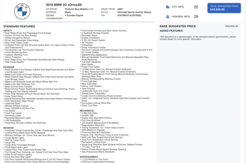 More photos of 2018 BMW X3 xDrive30i at Auto Boutique Ohio, OH