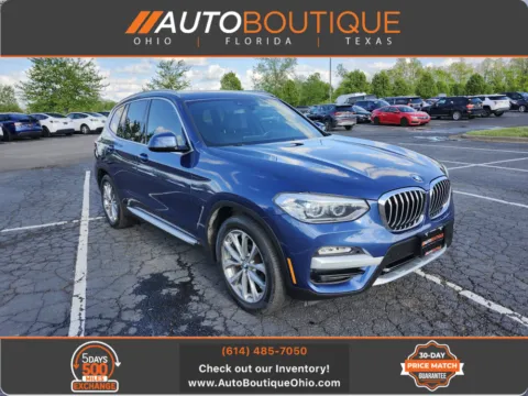 Blue 2018 BMW X3 xDrive30i for sale in Columbus, OH