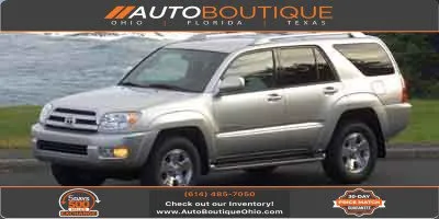Black 2004 Toyota 4Runner SR5 for sale in Columbus, OH