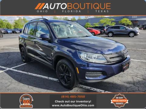 Blue 2015 Volkswagen Tiguan S for sale in Columbus, OH