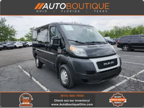 Black 2020 Ram ProMaster Cargo Van 1500 118 WB for sale in Columbus, OH