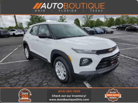 White 2023 Chevrolet Trailblazer LS for sale in Columbus, OH