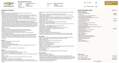 Photos of 2018 Chevrolet Volt LT for sale in Columbus, OH at Auto Boutique Ohio