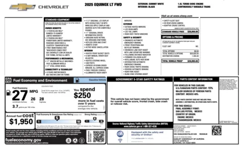More photos of 2025 Chevrolet Equinox FWD LT at Auto Boutique Ohio, OH
