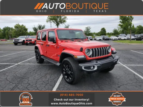 Red 2025 Jeep Wrangler 4xe Sahara for sale in Columbus, OH