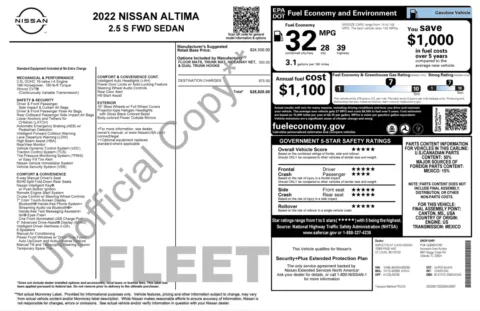 Photos of 2022 Nissan Altima 2.5 S for sale in Columbus, OH at Auto Boutique Ohio