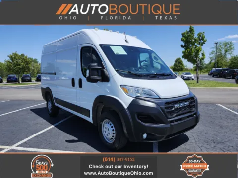 White 2025 Ram ProMaster Cargo Van Tradesman for sale in Columbus, OH