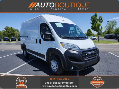 White 2025 Ram ProMaster Cargo Van Tradesman for sale in Columbus, OH