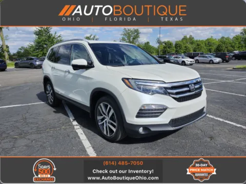 White 2017 Honda Pilot Touring for sale in Columbus, OH