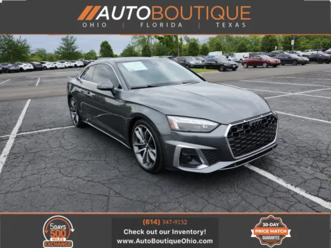 Gray 2021 Audi A5 Coupe S line Premium Plus for sale in Columbus, OH
