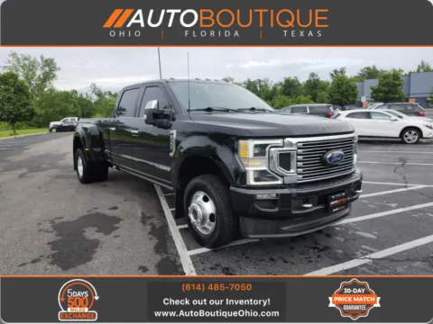 Black 2022 Ford Super Duty F-350 DRW Platinum for sale in Columbus, OH