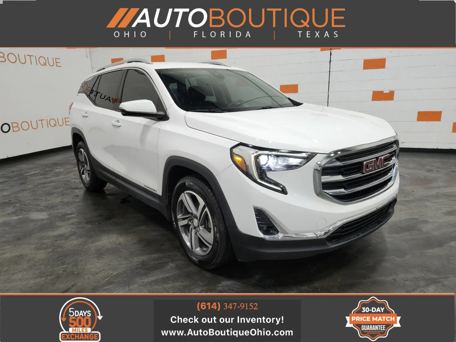 White 2020 GMC Terrain SLT for sale in Columbus, OH