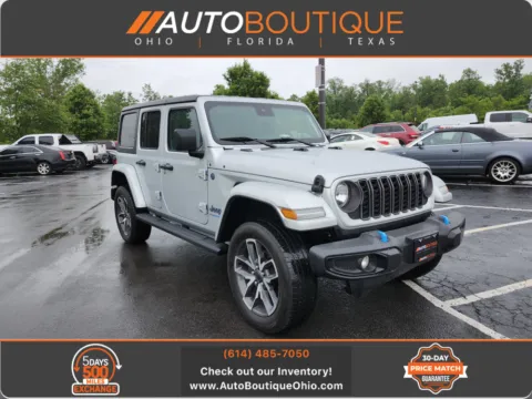Silver 2024 Jeep Wrangler 4xe Sport S for sale in Columbus, OH