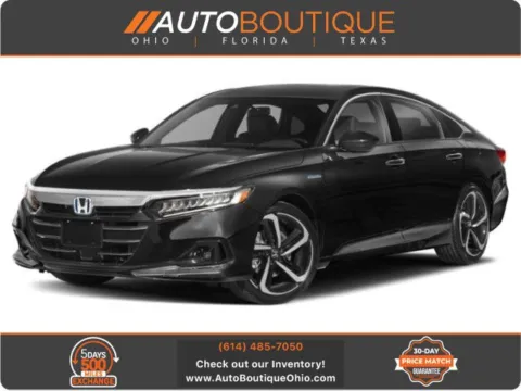White 2022 Honda Accord Hybrid Sport for sale in Columbus, OH