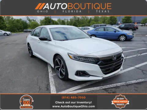 White 2022 Honda Accord Sedan Sport SE for sale in Columbus, OH