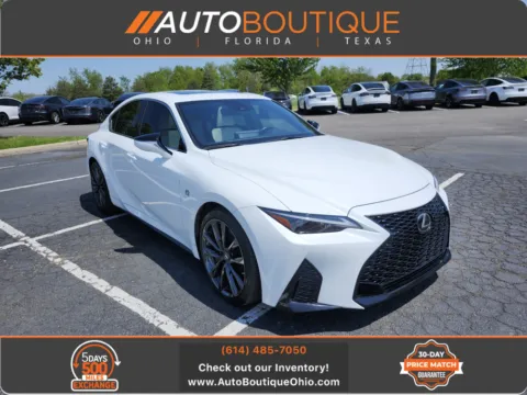 White 2021 Lexus IS 350 F SPORT for sale in Columbus, OH