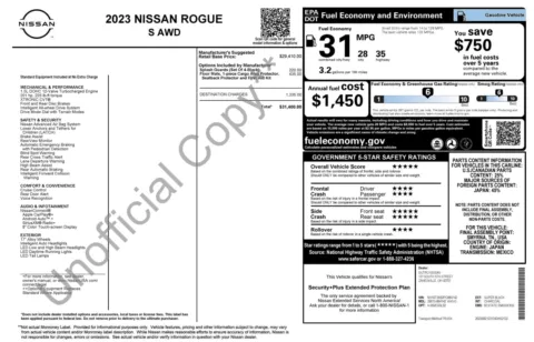 More photos of 2023 Nissan Rogue S at Auto Boutique Ohio, OH