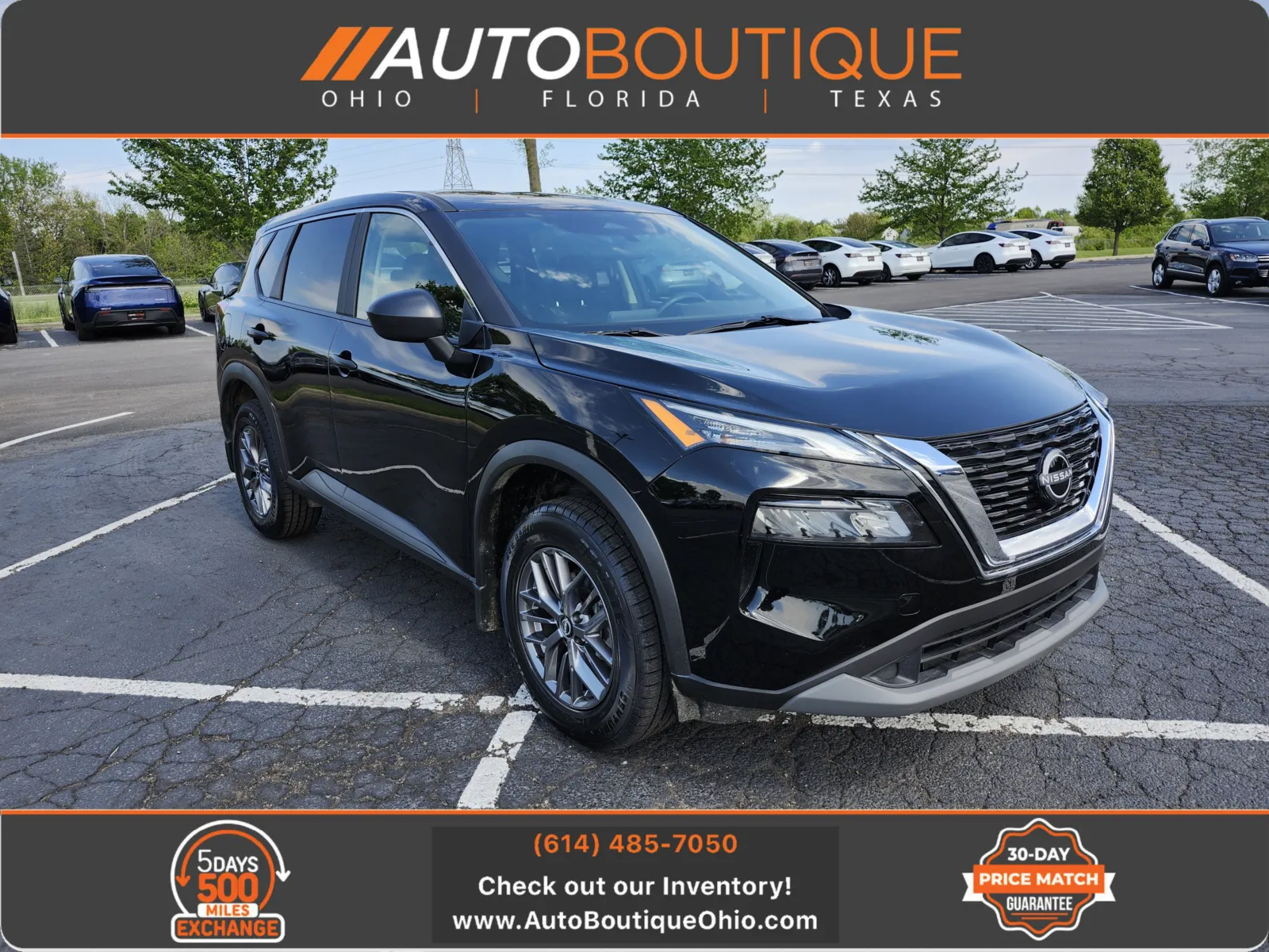 Black 2023 Nissan Rogue S for sale in Columbus, OH