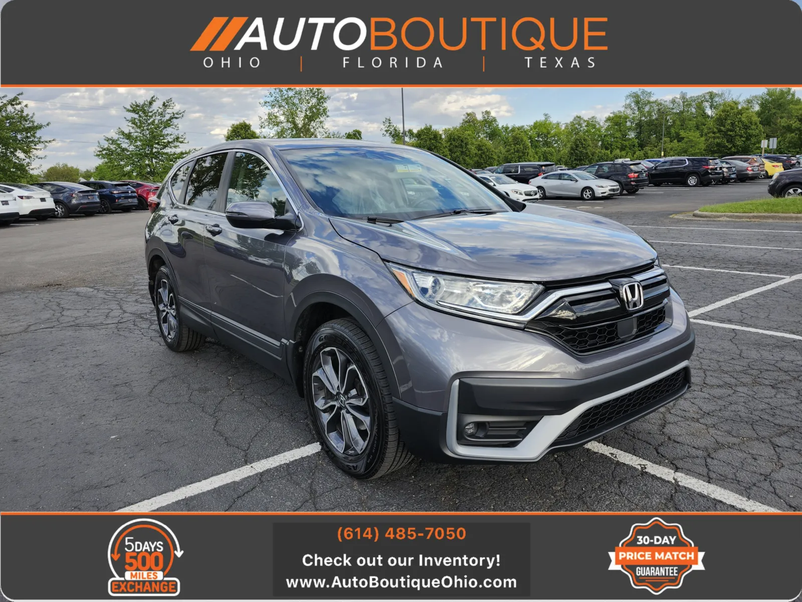 Silver 2020 Honda CR-V EX for sale in Columbus, OH
