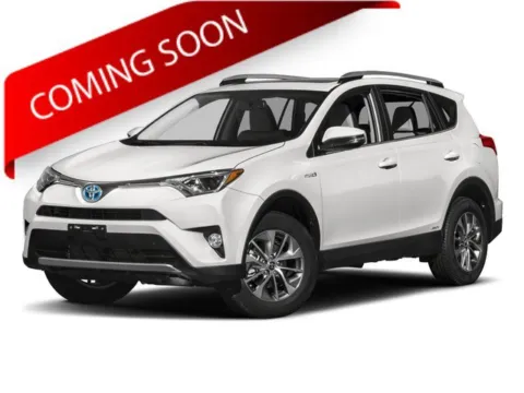 White 2018 Toyota RAV4 Hybrid LE for sale in Columbus, OH