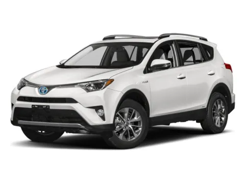 White 2018 Toyota RAV4 Hybrid LE for sale in Columbus, OH