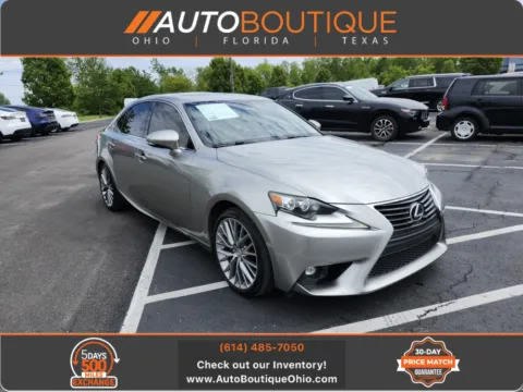 Black 2015 Lexus IS 250 for sale in Columbus, OH