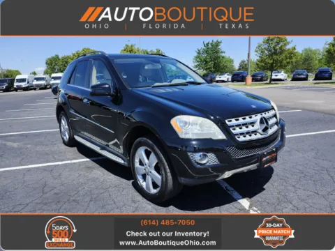 Black 2011 Mercedes-Benz M-Class ML 350 for sale in Columbus, OH