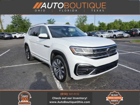 White 2022 Volkswagen Atlas 3.6L V6 SEL Premium R-Line for sale in Columbus, OH