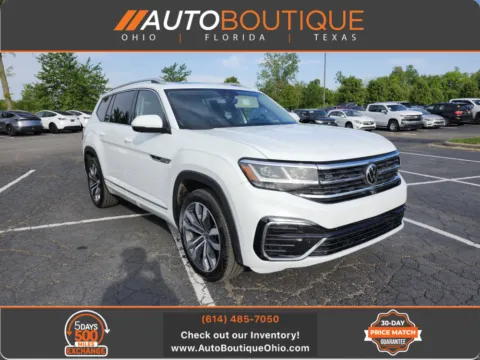 White 2022 Volkswagen Atlas 3.6L V6 SEL Premium R-Line for sale in Columbus, OH
