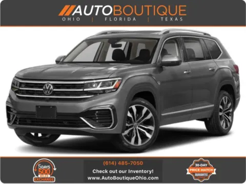 White 2022 Volkswagen Atlas 3.6L V6 SEL Premium R-Line for sale in Columbus, OH