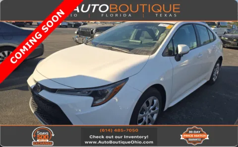 White 2022 Toyota Corolla LE for sale in Columbus, OH