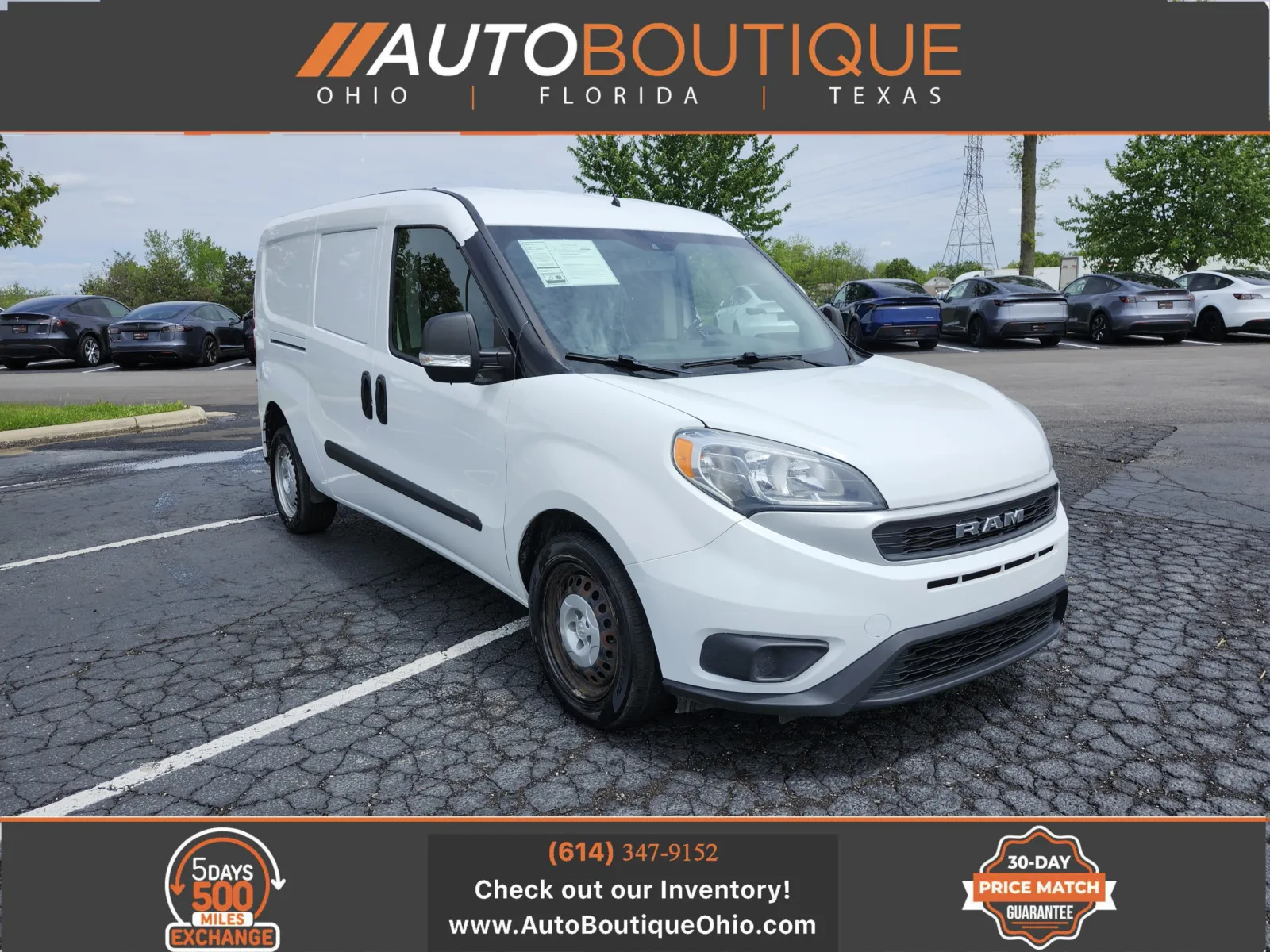 White 2022 Ram ProMaster City Cargo Van Tradesman for sale in Columbus, OH