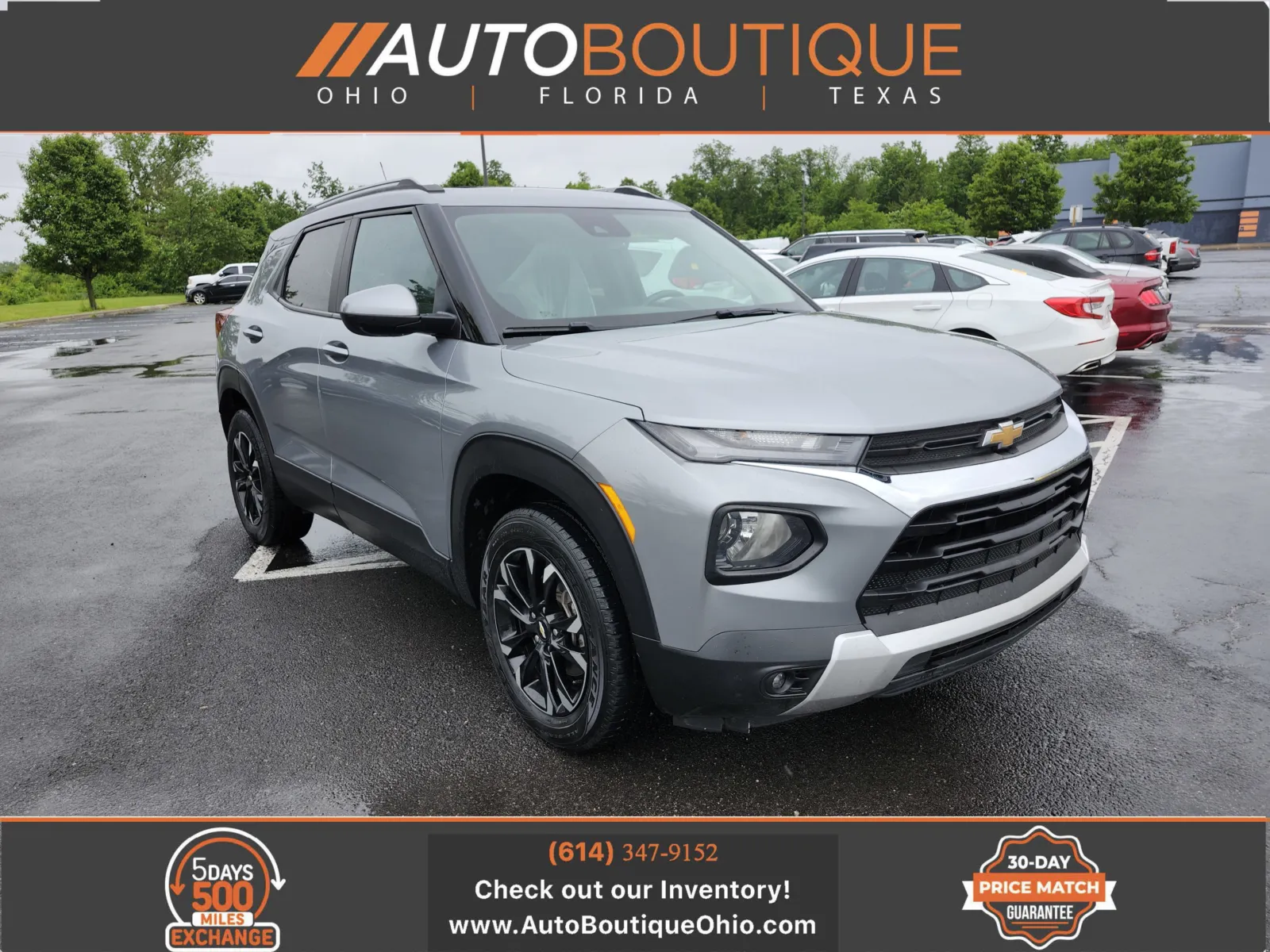Gray 2023 Chevrolet Trailblazer LT for sale in Columbus, OH