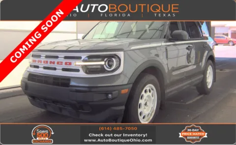 Gray 2024 Ford Bronco Sport Heritage for sale in Columbus, OH