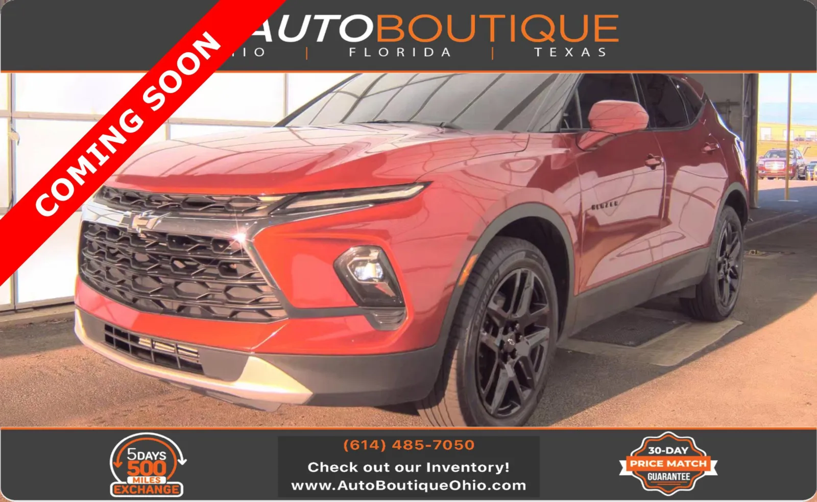 Red 2024 Chevrolet Blazer LT for sale in Columbus, OH
