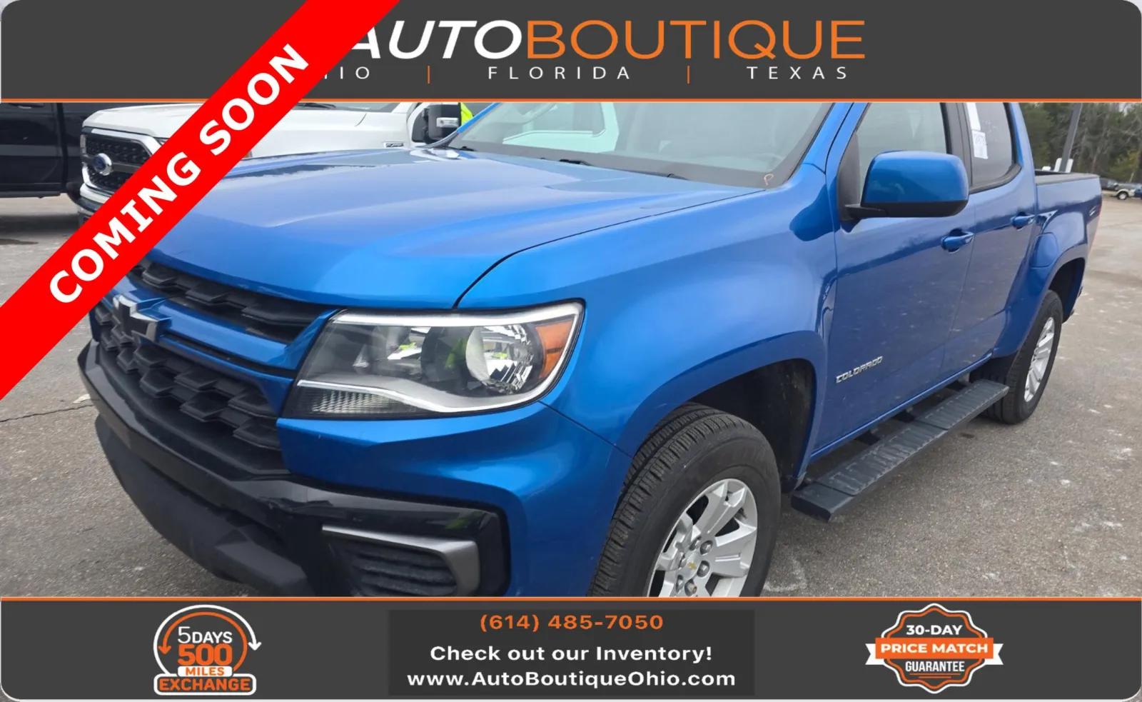 Blue 2021 Chevrolet Colorado 2WD LT for sale in Columbus, OH