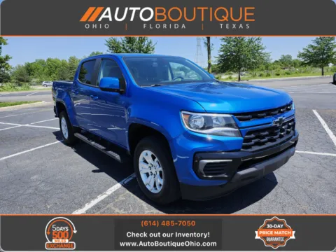 Blue 2021 Chevrolet Colorado 2WD LT for sale in Columbus, OH