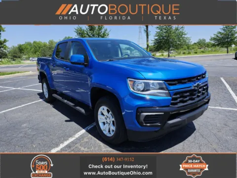 Blue 2021 Chevrolet Colorado 2WD LT for sale in Columbus, OH